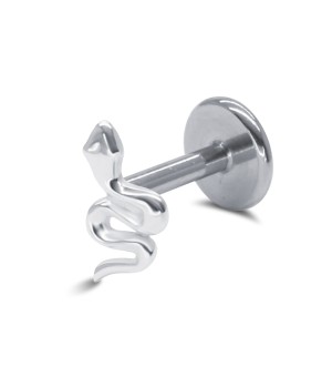 Little Snake Tragus Piercing TRP-2477